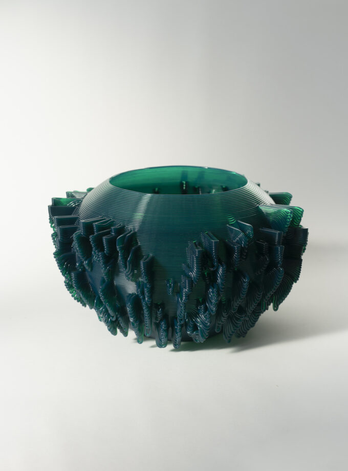 Furry vase