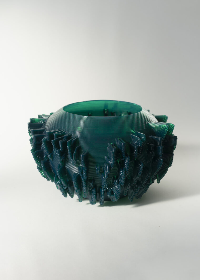 Furry vase
